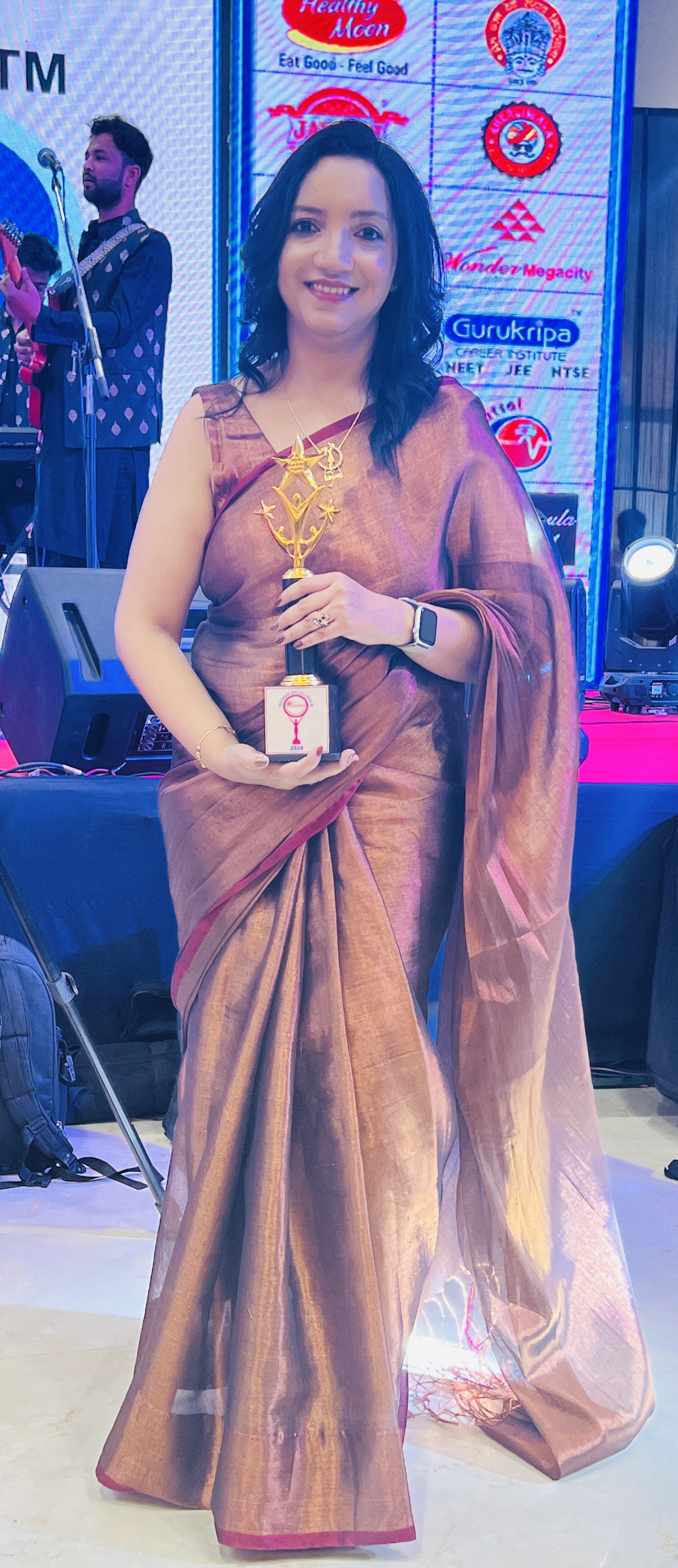 Women Excellence Award 2024 Stage Felicitation Cover